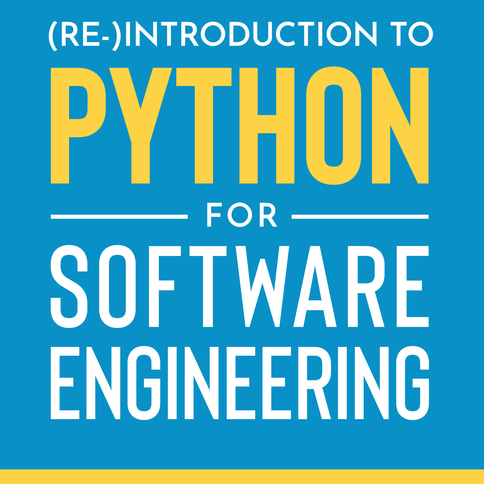 Python Software Engineering Book
